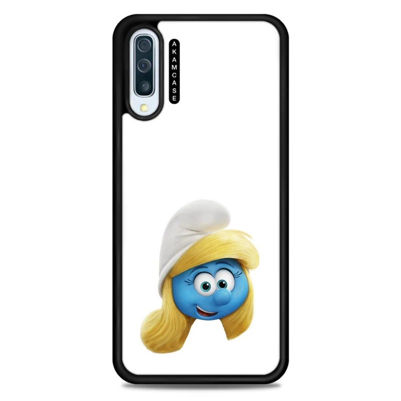 کاور آکام مدل AMC-WSGA50-SMURFS-11 مناسب برای گوشی موبایل سامسونگ Galaxy A50
