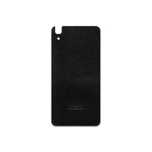 MAHOOT Black-Leather Cover Sticker for Huawei Y6 2015