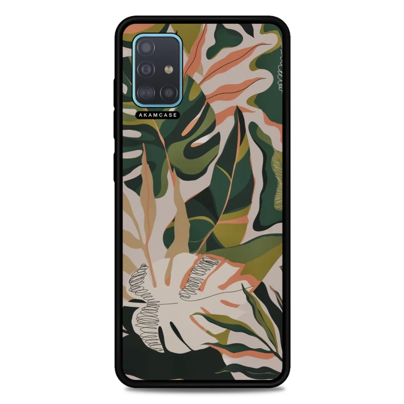 کاور آکام مدل AMC-WSGA51-LEAVES-31 مناسب برای گوشی موبایل سامسونگ Galaxy A51