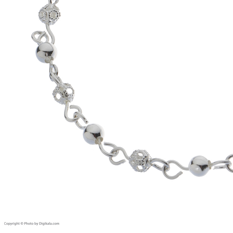 پابند نقره زنانه شهر جواهر مدل SJ-GAN007 پابند نقره زنانه شهر جواهر مدل SJ-GAN007