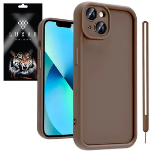 Luxar ip13 -Puffer with band Cover For apple iphone 13