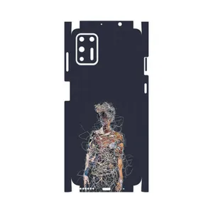 MAHOOT Strings Digital Art 1-FullSkin Cover Sticker for Motorola Moto G9 Plus