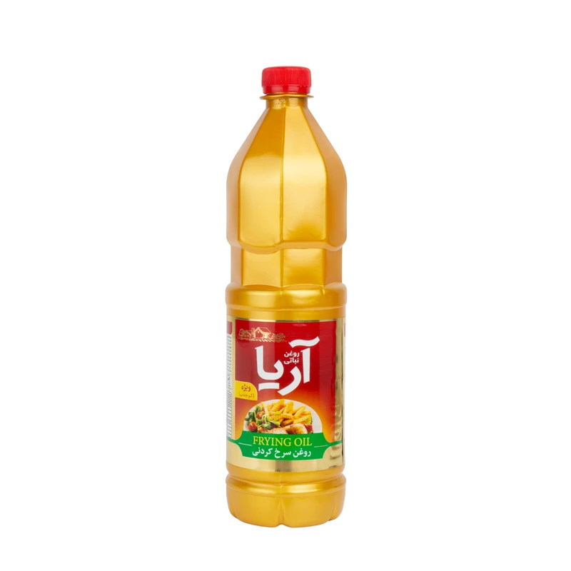 روغن مایع آفتابگردان  سرخ کردنی آریا - 0.81 لیتر