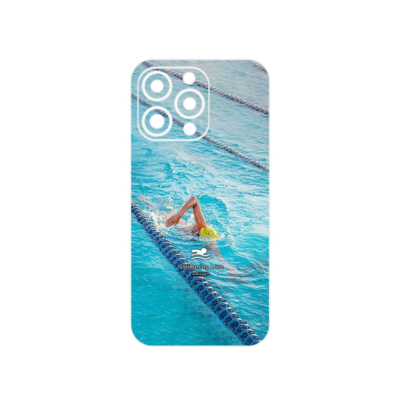 برچسب پوششی ماهوت مدل Swimming مناسب برای گوشی موبایل اپل iphone 13 Pro
