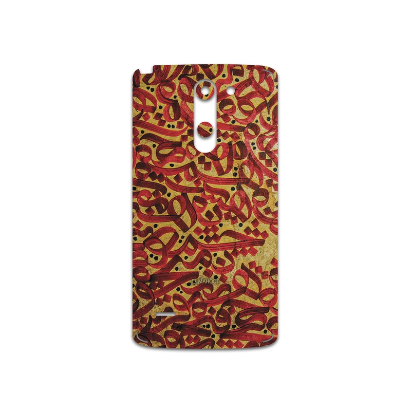 برچسب پوششی ماهوت مدل Nastaliq-6 مناسب برای گوشی موبایل ال جی G3 Stylus