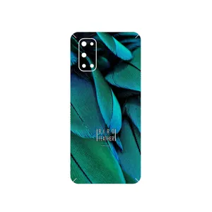MAHOOT Green Feather Cover Sticker for Realme 7 5G