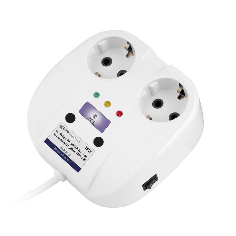 محافظ ولتاژ و جریان 10 آمپر الکترو تام تک مدل AVR-01-R