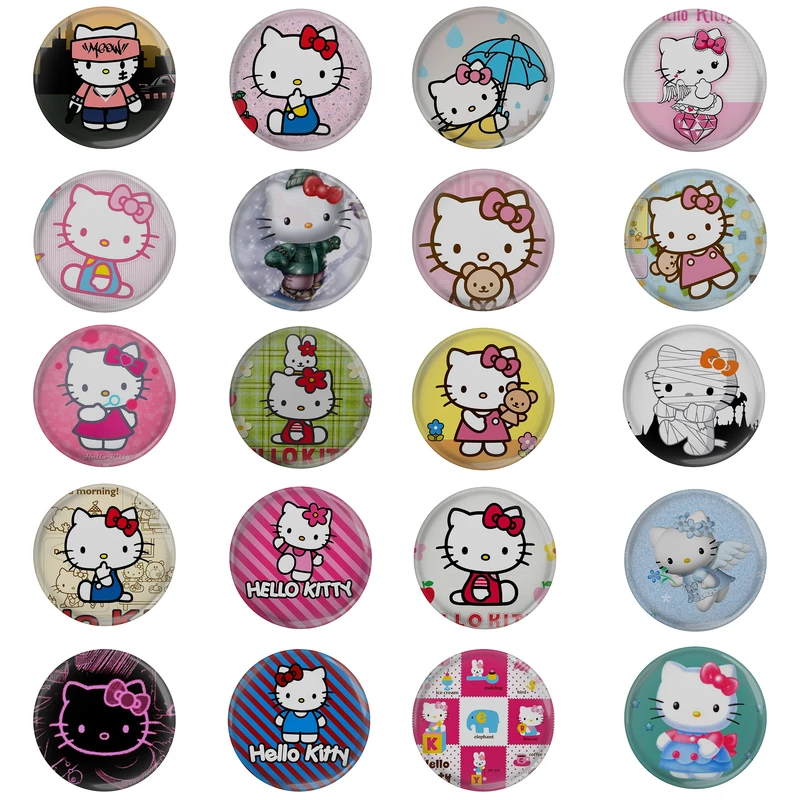 پیکسل مدل گربه هلو کیتی مدل S1-20 مجموعه 20 عددی 