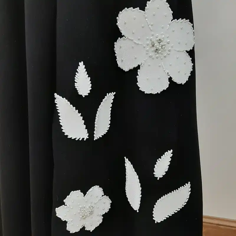 مانتو زنانه مدل عبایی مجلسی کد 132