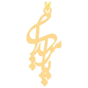 آویز گردنبند طلا 18 عیار زنانه الن نار مدل ELN3919