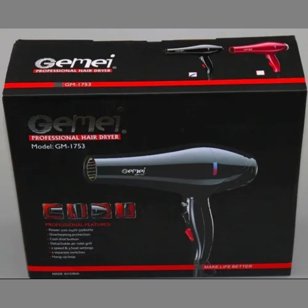 سشوار حرفه ای جیمی مدل GM-1753 کد 1753 -  - 13