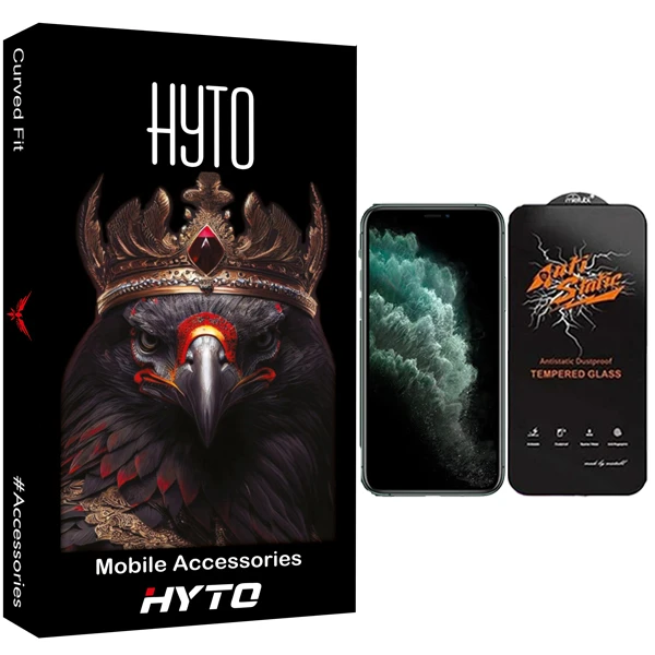 محافظ صفحه نمایش هیتو مدل Antistatic Glavers مناسب برای گوشی موبایل  اپل IPhone XS Max / 11 Pro Max