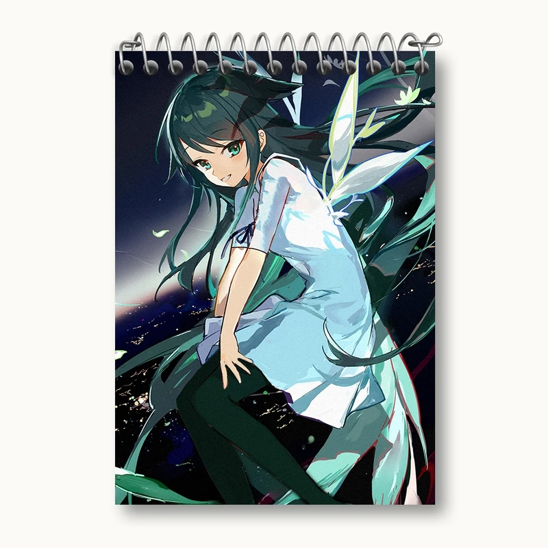 دفتر یادداشت 50 برگ خندالو مدل بازی آواز سایا (Saya no Uta) کد 35338