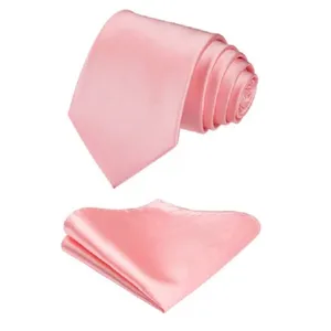 ست کراوات و دستمال جیب مردانه مدل TVF کد 18