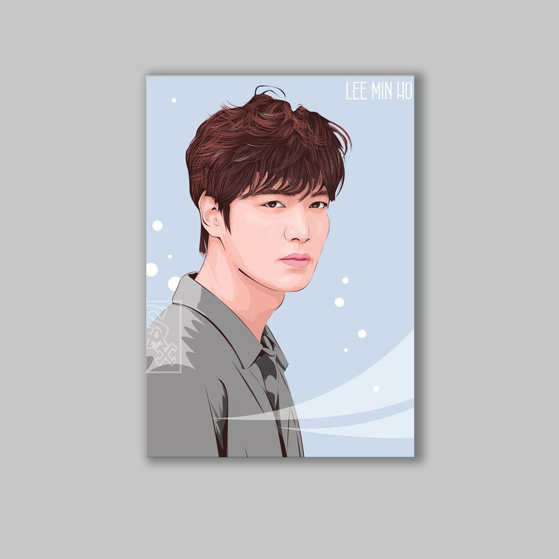 تابلو شاسی مدل لی مین هو Lee Min-ho کد LA-10403