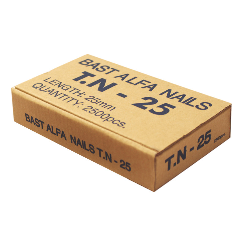 میخ بست آلفا مدل T.N-25 بسته 2500 عددی