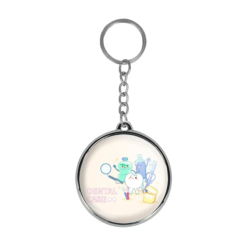 جاکلیدی خندالو طرح دندان و دندان پزشکی کودکانه مدل دوطرفه کد 3671636717