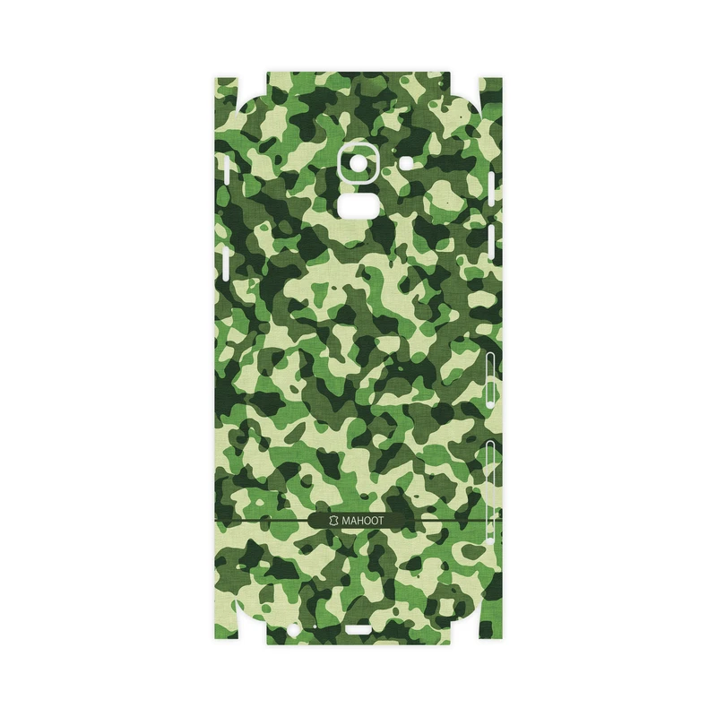 برچسب پوششی ماهوت مدل Army-Green2-Pattern-FullSkin مناسب برای گوشی موبایل سامسونگ Galaxy J6