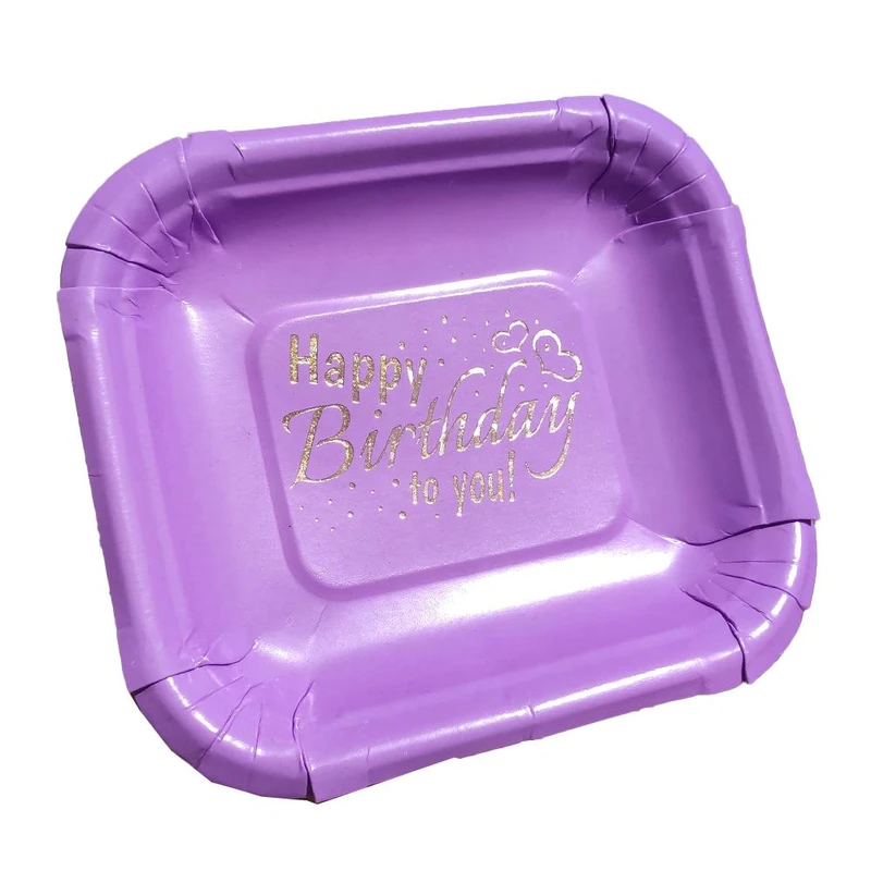 پیش دستی یکبار مصرف مدل پاستیلی بسته 10 عددی