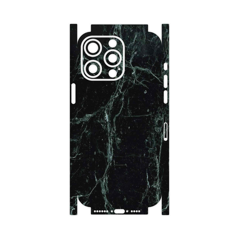 برچسب پوششی ماهوت مدل Graphite_Green_Marble-FullSkin مناسب برای گوشی موبایل اپل iPhone 15 Pro Max