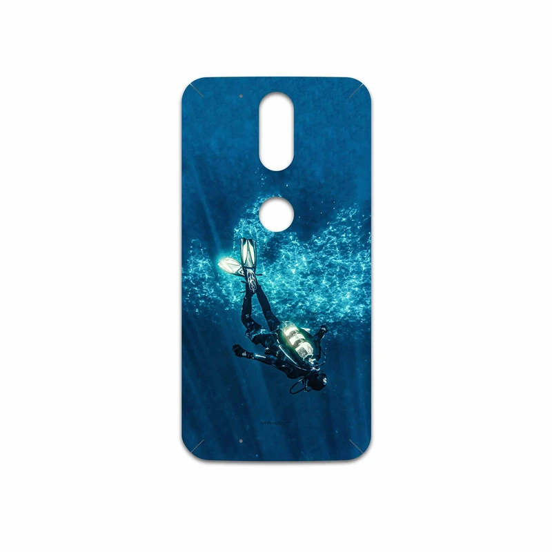 برچسب پوششی ماهوت مدل Scuba Diving مناسب برای گوشی موبایل موتورولا Moto G4
