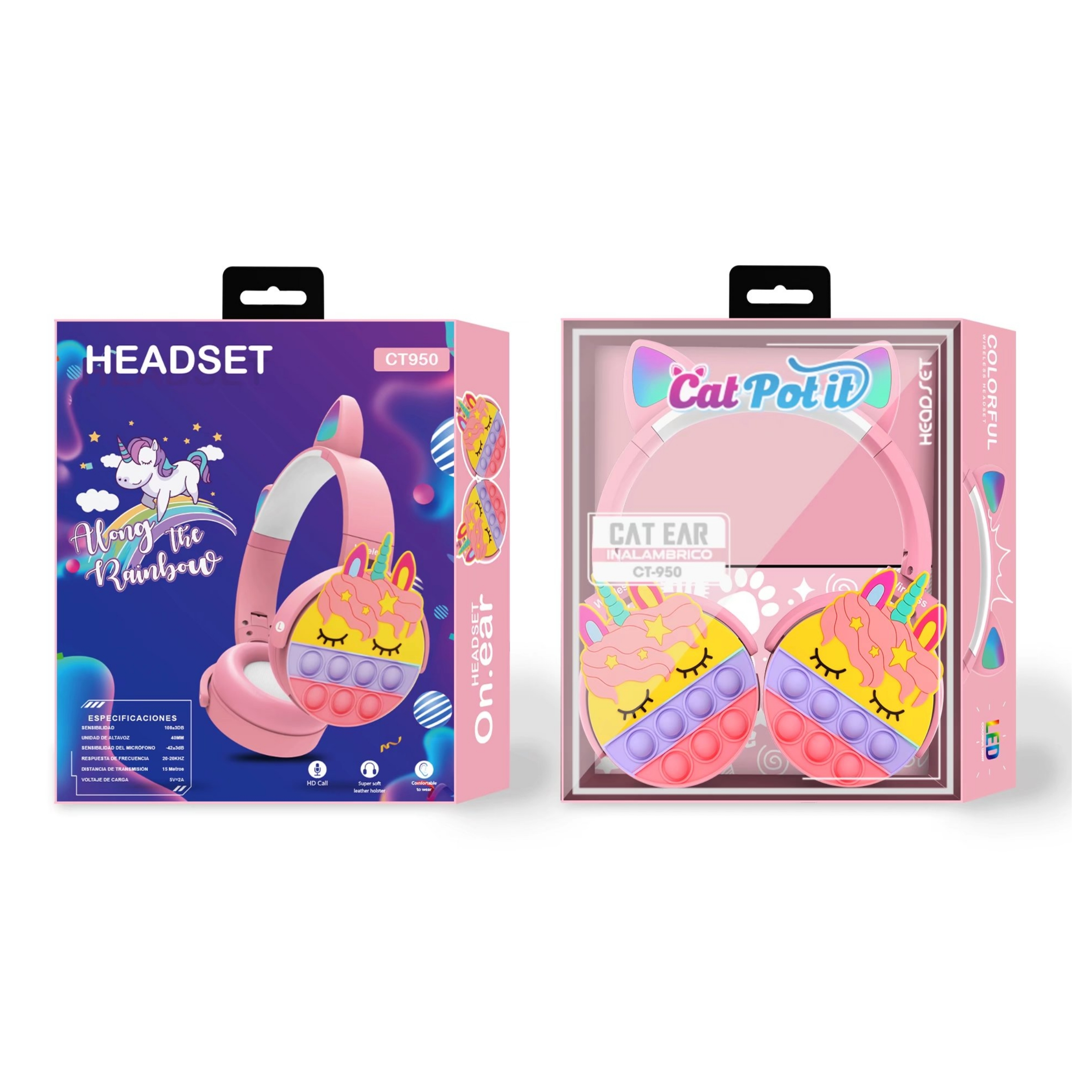 هدفون بلوتوثی کت پوت ایت مدل CT-950