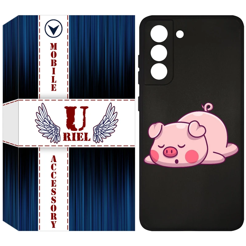 کاور یوریل مدل KSH کد 42 طرح پیگی مناسب برای گوشی موبایل سامسونگ Galaxy S21 FE 5G