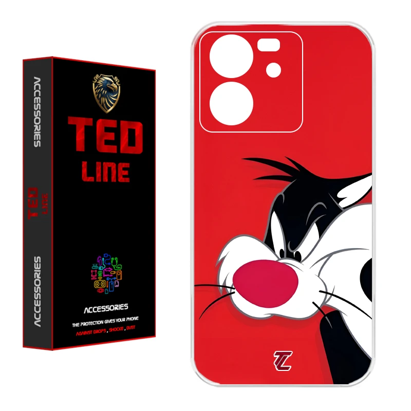 کاور تدلاین طرح کارتون سیلوستر کد 1221 مناسب برای گوشی موبایل شیائومی Mi 13T / 13T Pro