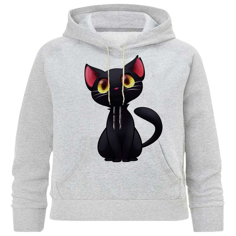 هودی دخترانه مدل M 133 گربه
