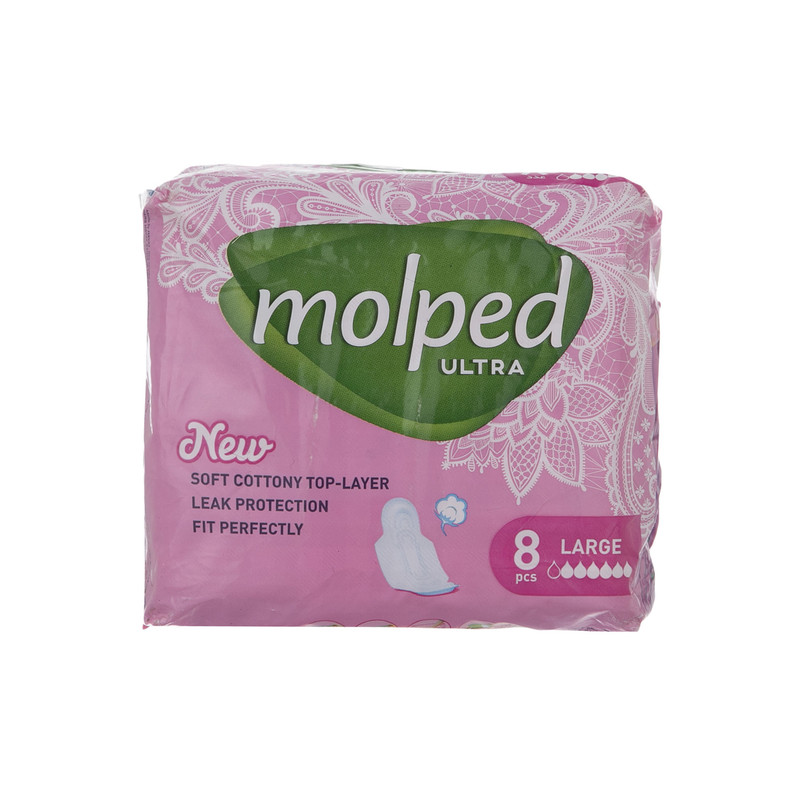 نوار بهداشتی مولپد مدل Ultra مجموعه 4 عددی