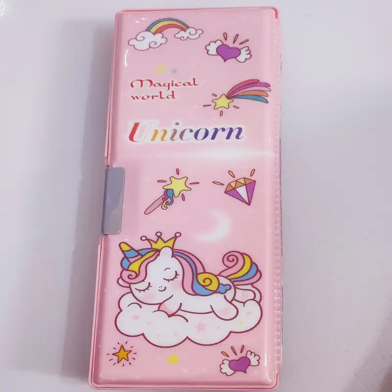 جامدادی مدل کتابی آهنربایی طرح اسب تک شاخ کد 001