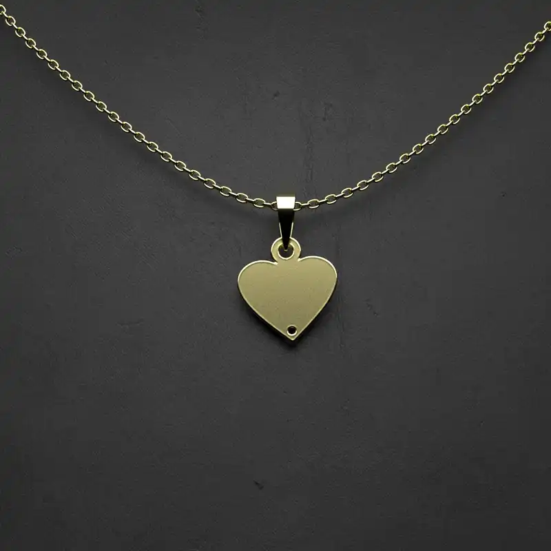 گردنبند طلا 18 عیار زنانه مدوپد مدل هندسی کد CA10151