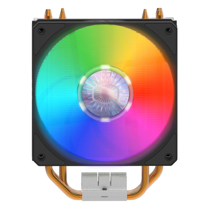 خنک کننده پردازنده کولر مستر مدل T400 RAINBOW 3