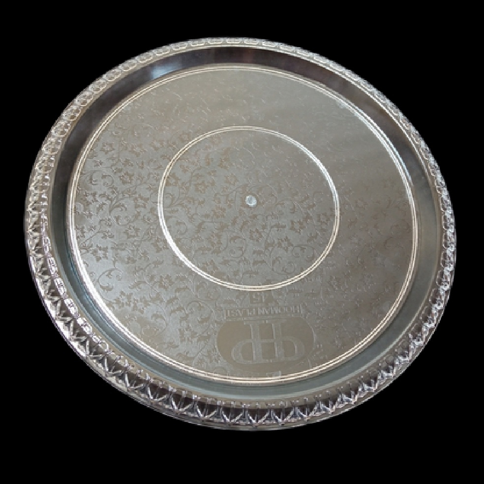 دیس یکبار مصرف مدل طرحدار گرد کد HPT45N بسته 2 عددی
