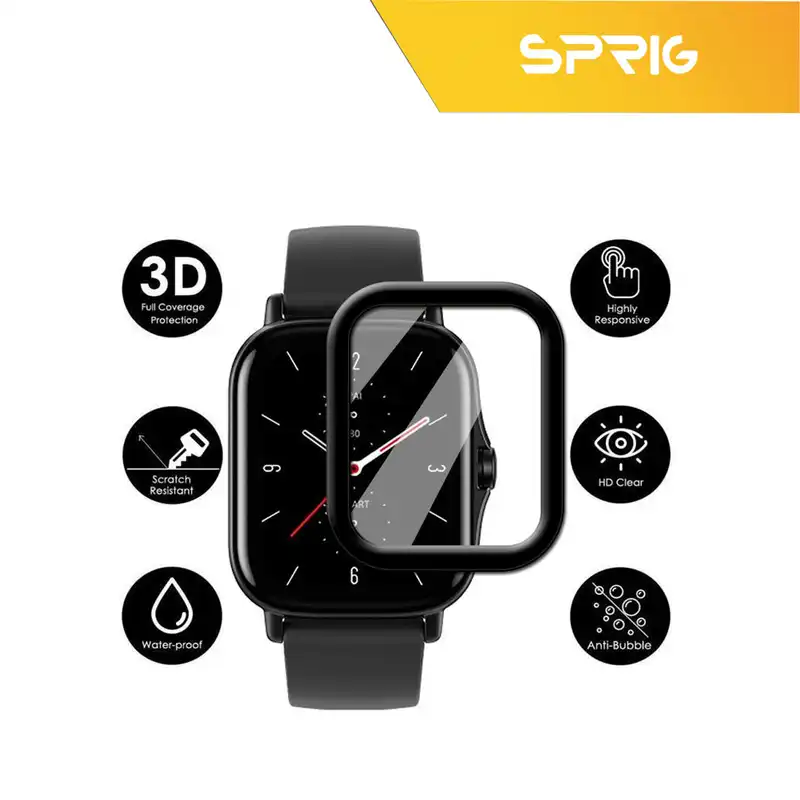 محافظ صفحه نمایش نانو اسپریگ مدل SPG مناسب برای ساعت هوشمند امیزفیت GTS 1 / GTS 2 / GTS 2e