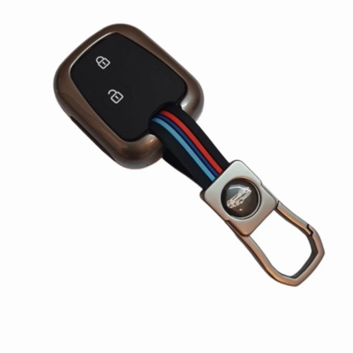 کاور سوییچ و ریموت خودرو دیاموند شاپینگ مدل DS-206-peugeot-car-metal مناسب برای پژو 207