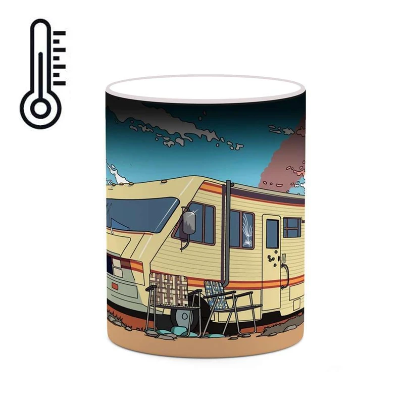 ماگ حرارتی کاکتی مدل Breaking Bad کد mgh21938