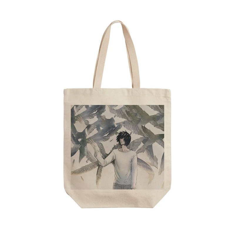 ساک خرید ترمه طراحان ایده مدل Death note کد strm0341 - L