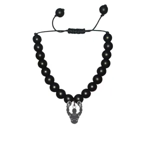 دستبند مهره ای هایکا طرح ورزشی بوکسور کد bd.ha 19