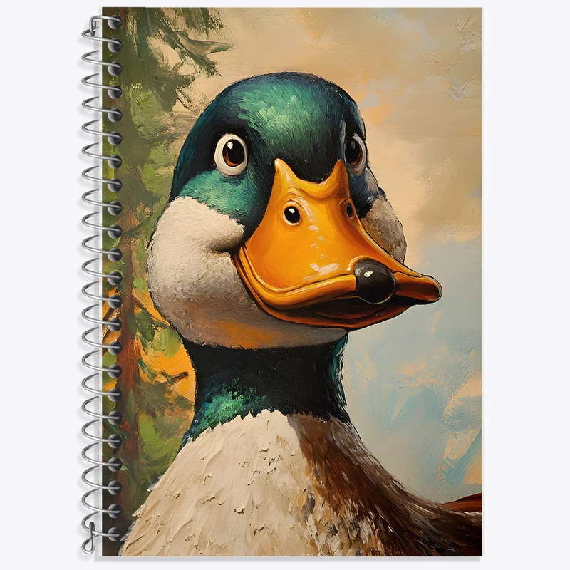 دفتر نت موسیقی 50 برگ خندالو طرح اردک کد F6517