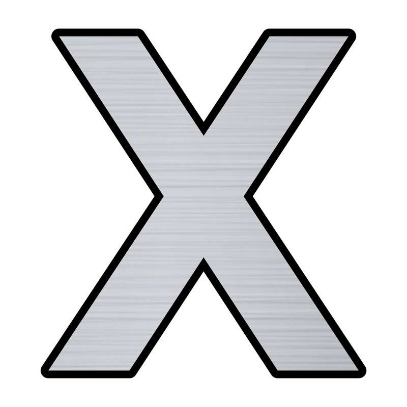 تابلو راهنما مدل حروف X