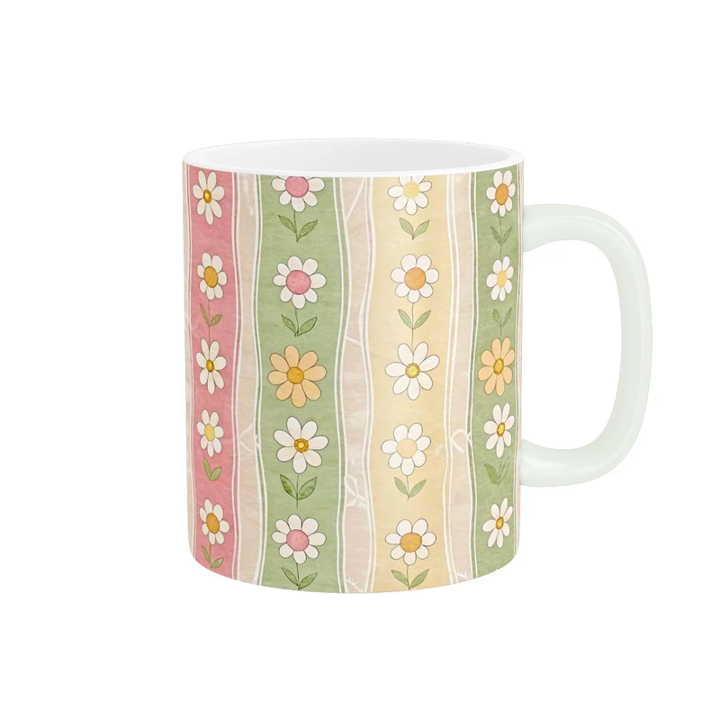 ماگ پاد آفرین طرح گل کد 1476