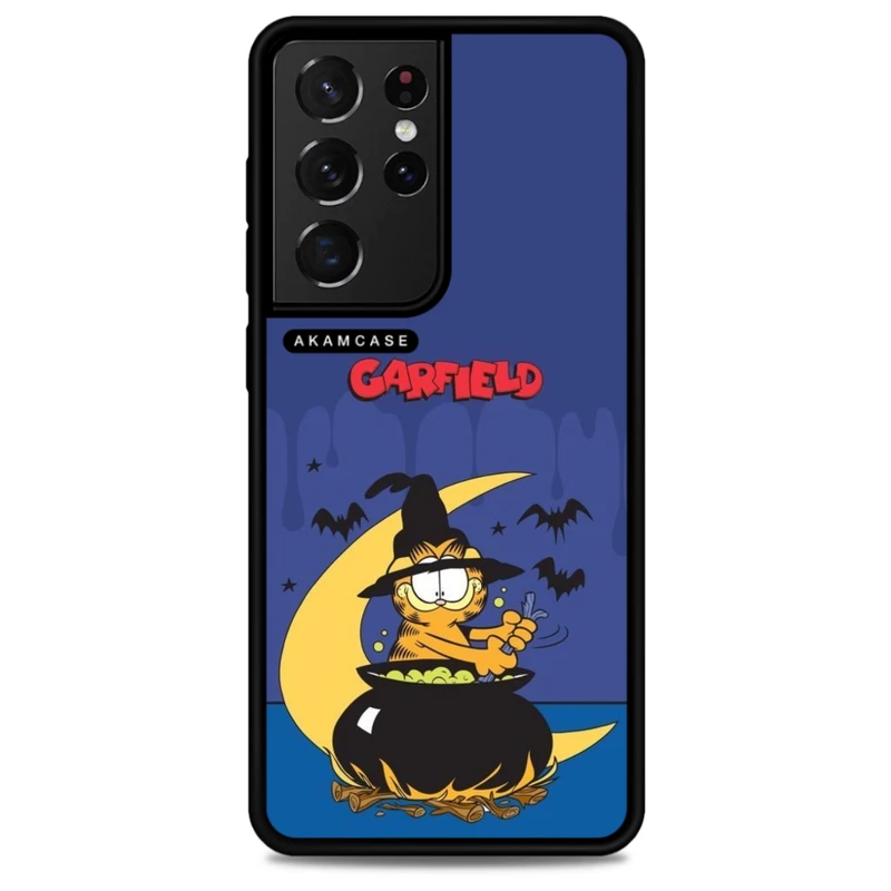 کاور آکام مدل AMC-WSGS21U-GARFIELD1 مناسب برای گوشی موبایل سامسونگ Galaxy S21 Ultra