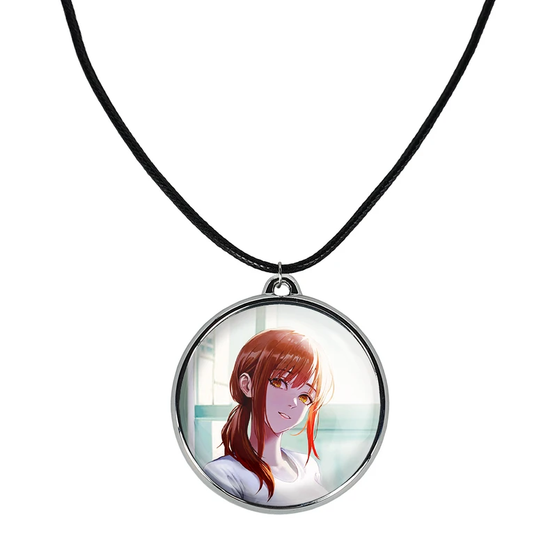 گردنبند خندالو مدل ماکیما انیمه مرد اره ای Chainsaw Man کد 2231322318