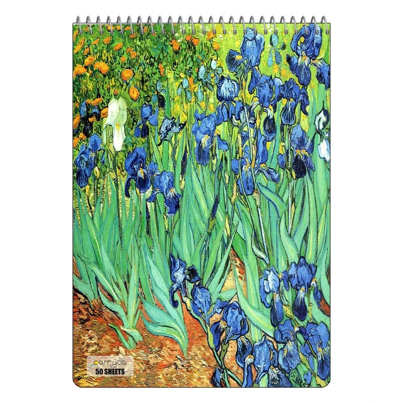 دفتر نقاشی 50 برگ سیمی کارنیکا طرح نقاشی های ون گوگ Van Gogh Paintings کد 38792