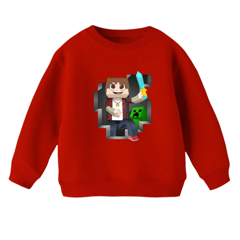 سویشرت بچگانه مدل ماینکرفت کد 8