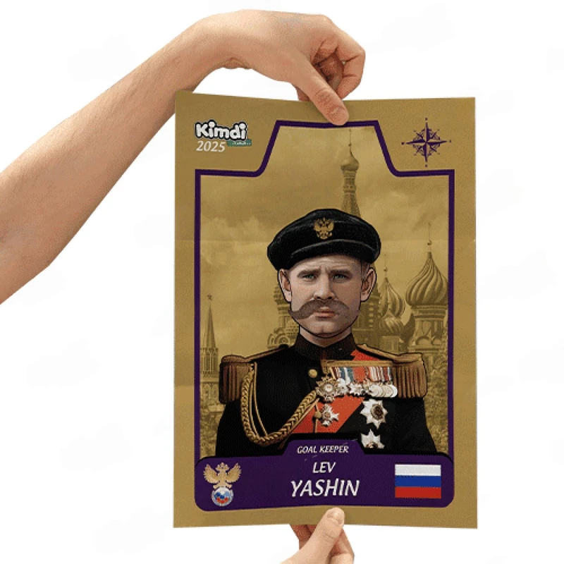 عکس شماره 3 : اسباب بازی زینتی کیمدی مدل مجله برگزیده فوتبال 2025