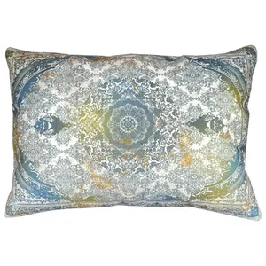 رو بالشی مدل مخمل کتیبه ای کد ROB-0042 سایز 45*65 سانتی متر 