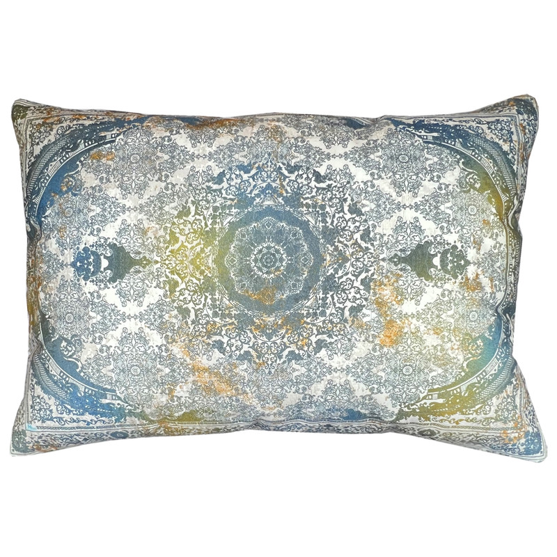 رو بالشی مدل مخمل کتیبه ای کد ROB-0042 سایز 45*65 سانتی متر 