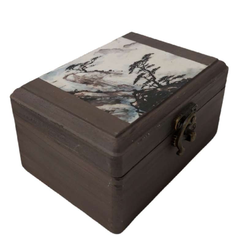 جعبه هدیه چوبی کد 5